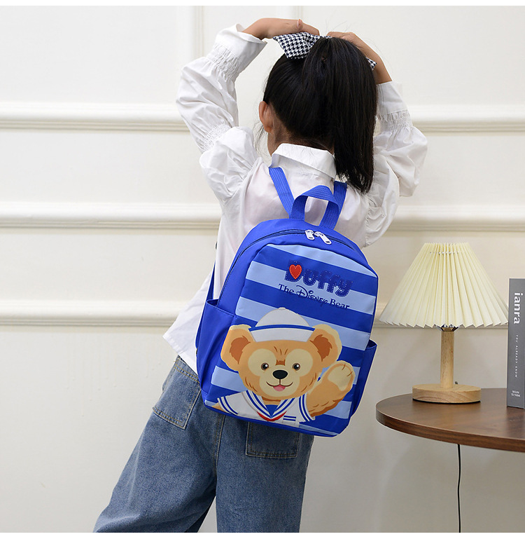 Children's Bag 2021 New Style Cartoon cute anime nylon backpack, lightweight baby small backpack, primary school student schoolbag details Picture