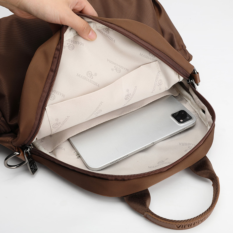 The 2025 new stylish and versatile large-capacity single-shoulder bag is lightweight, casual, and suitable for college students and women during travel and commuting Specification drawing