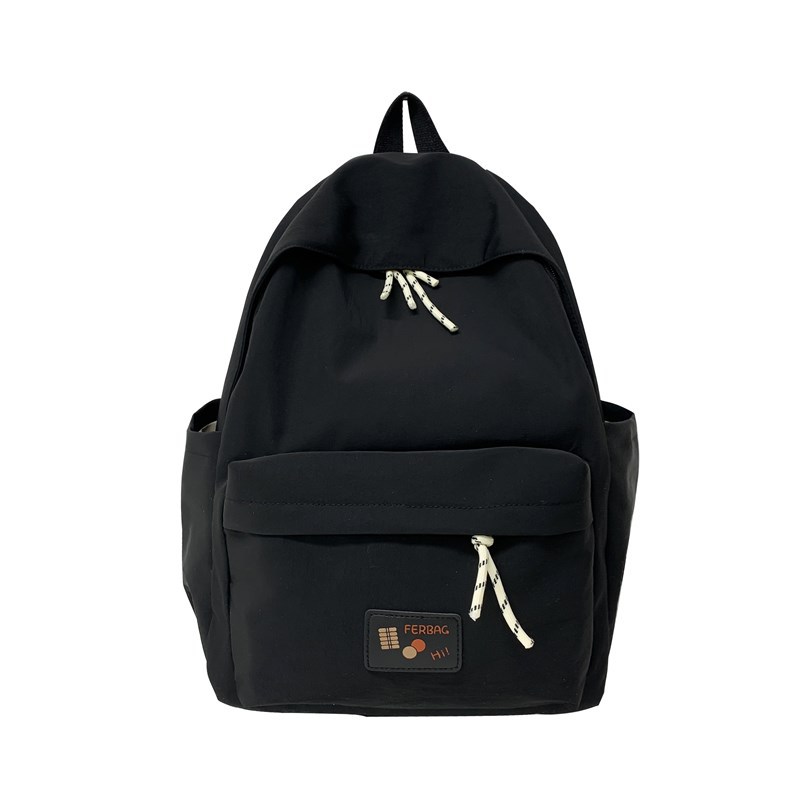 The new Japanese-style ins simple and casual small schoolbag is a lightweight backpack for high school girls with a college-style appearance Item Picture