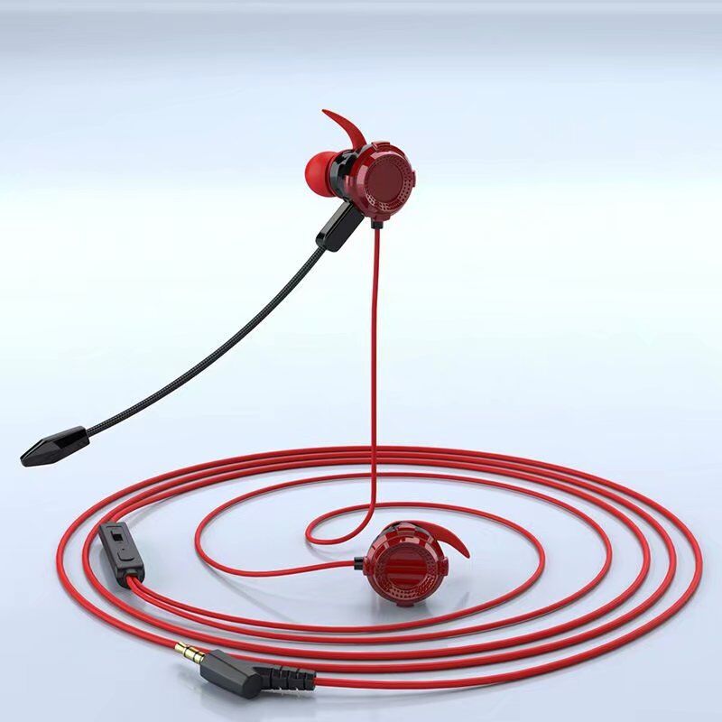 New in-ear PUBG headphones with microphone for e-sports, low-frequency headphones, universal headphones for mobile phones and computers with microphone Application Scenario