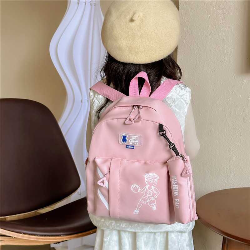 2024 New backpack: Korean-style forest-themed, fresh and cute female backpack, energetic girl, Japanese-style schoolbag for junior and senior high school students Application Scenario