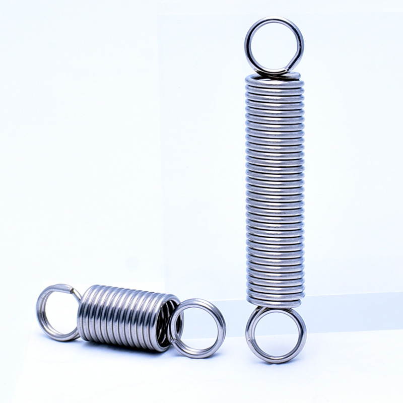 Stainless steel 304 small tension spring, tension spring, sliding door spring, display stand spring, double-loop closed spring, support fixed Item Picture