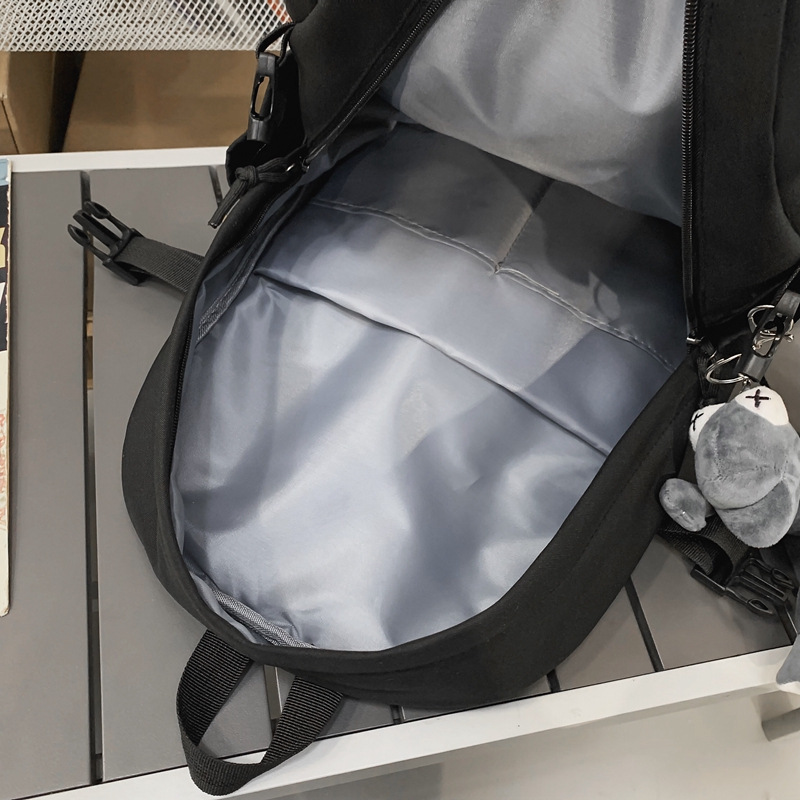 Japanese-style Harajuku retro workwear schoolbags, large-capacity backpacks for junior and senior high school students, trendy men's ins campus style backpacks for women Application Scenario
