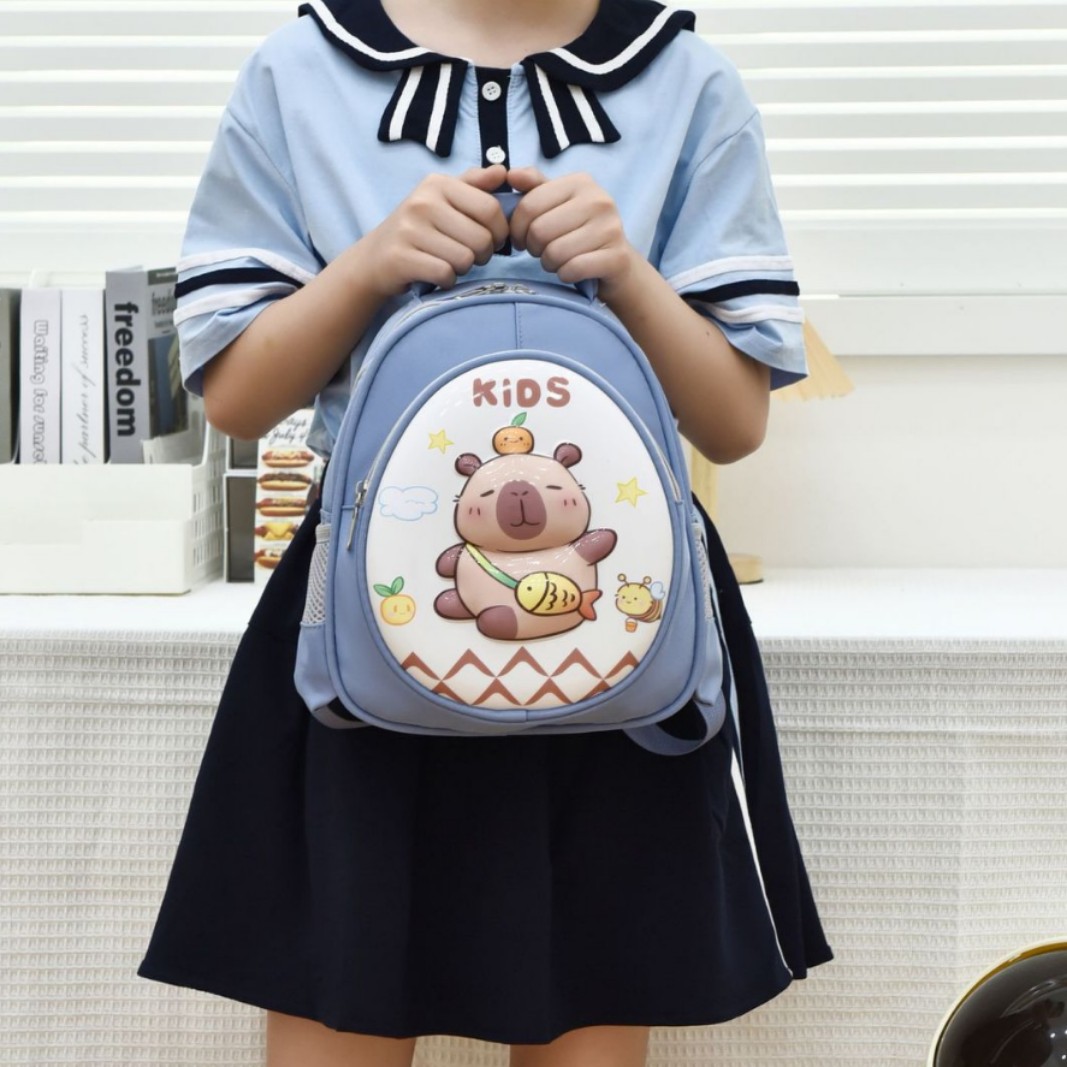 Kindergarten schoolbag for boys and girls, children's spring outing backpack, cute baby's small backpack for going out, 2025 new style bag details Picture