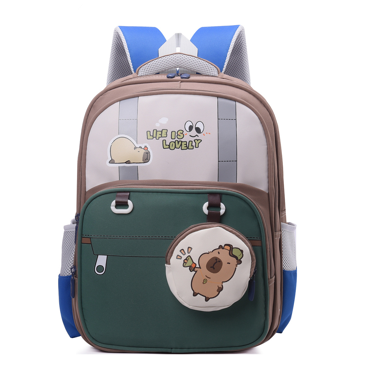 Cartoon and cute primary school backpacks for boys and girls, adorable first and second grade backpacks for children, fashionable and trendy new backpacks Item Picture