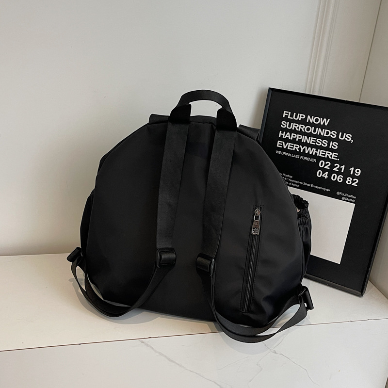 Lazy style large-capacity mommy backpack, insulated dry and wet separation backpack for kids, fashionable and casual travel single-shoulder bag Specification drawing
