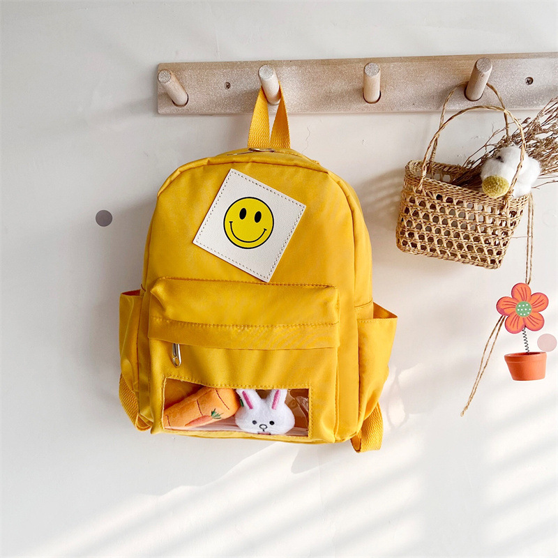 2021 New style pvc transparent window children's backpacks for kindergartens, cute cartoon backpacks for boys and girls Application Scenario