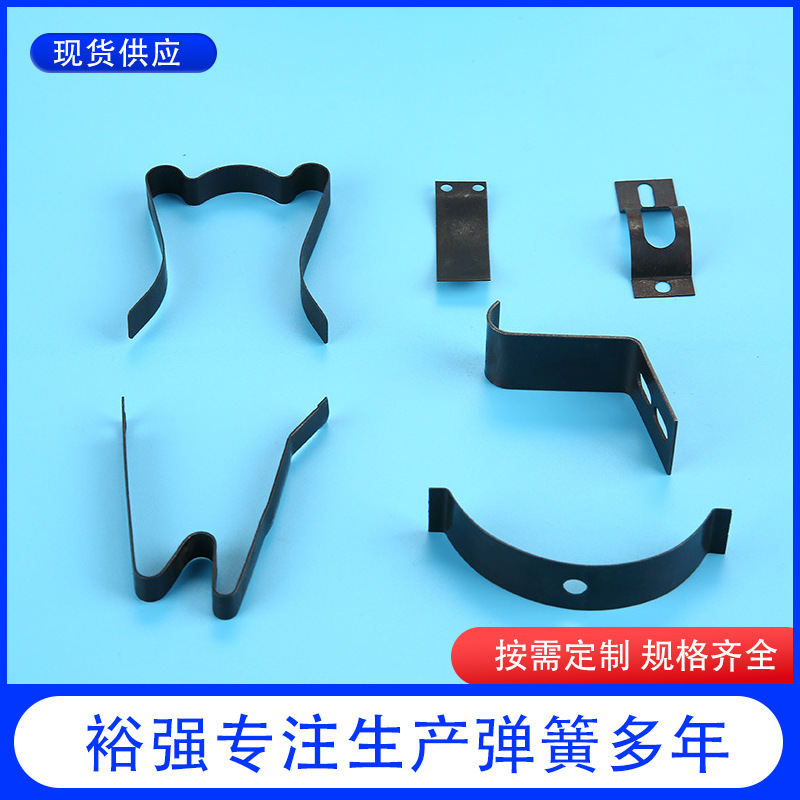The blackened brake wheel spring plates in Luoyang, Xuchang and Xinxiang are chrome-plated by stamping. The 65mn spring plates are galvanized with Dacromet full figure