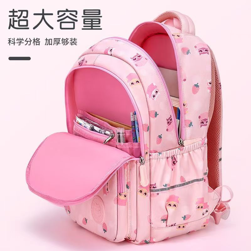 New cartoon and cute children's backpack for boys and girls, grades 1-2-3-4-56, with large capacity Application Scenario