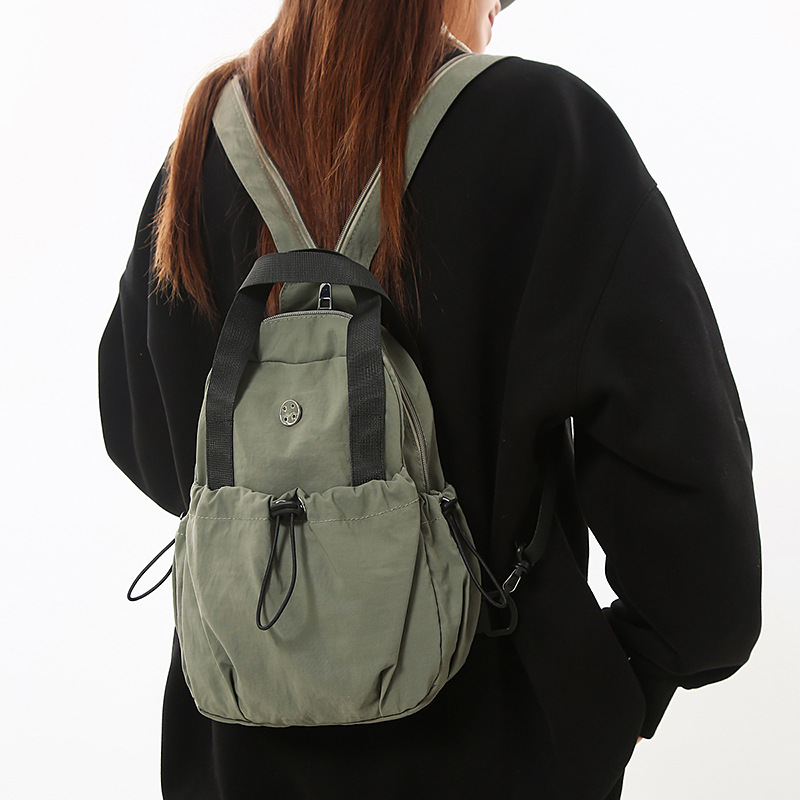 New simple and versatile large-capacity backpacks for travel and commuting, lightweight single-shoulder bags, and small sports outdoor hiking bags details Picture