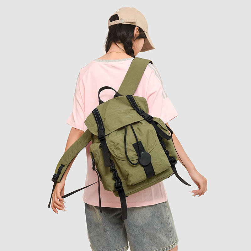 Outdoor water-resistant hiking bag, lightweight hiking backpack for men and women 2025 new model, large capacity backpack for travel and commuting details Picture