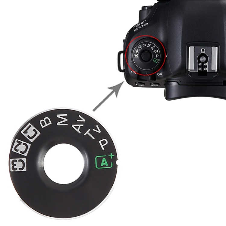 Suitable for Canon EOS 5D Mark III gear dial iron sheet Application Scenario