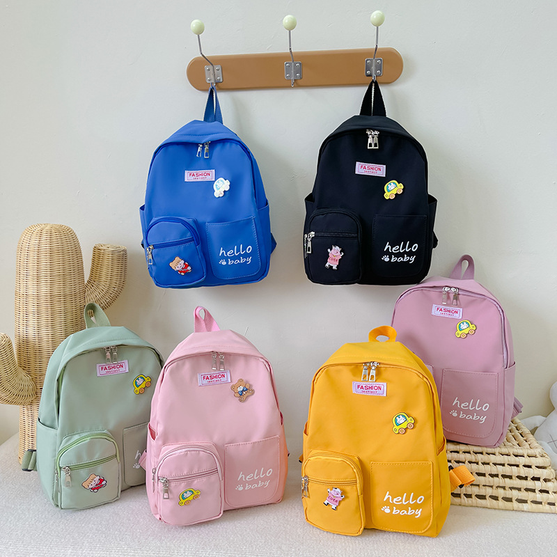 2022 New Style of Girls' schoolbag for kindergarten girls. Baby 2-3-6 5 years old. Fashionable, lightweight and cute little backpack for children full figure