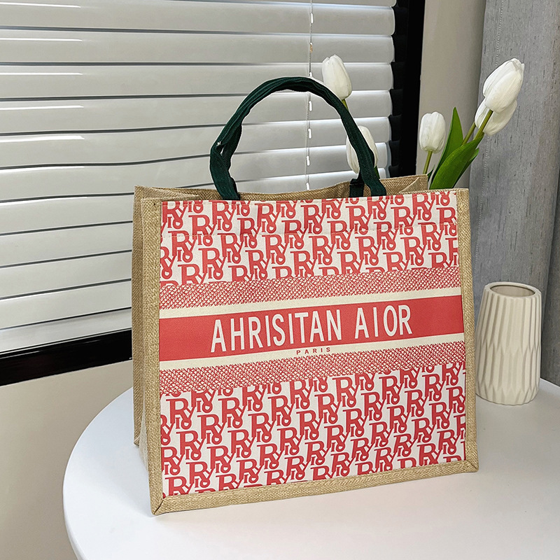 New Winter 2024 women's bag, simple and stylish, trendy Korean-style shopping bag, large-capacity single-shoulder bag Specification drawing