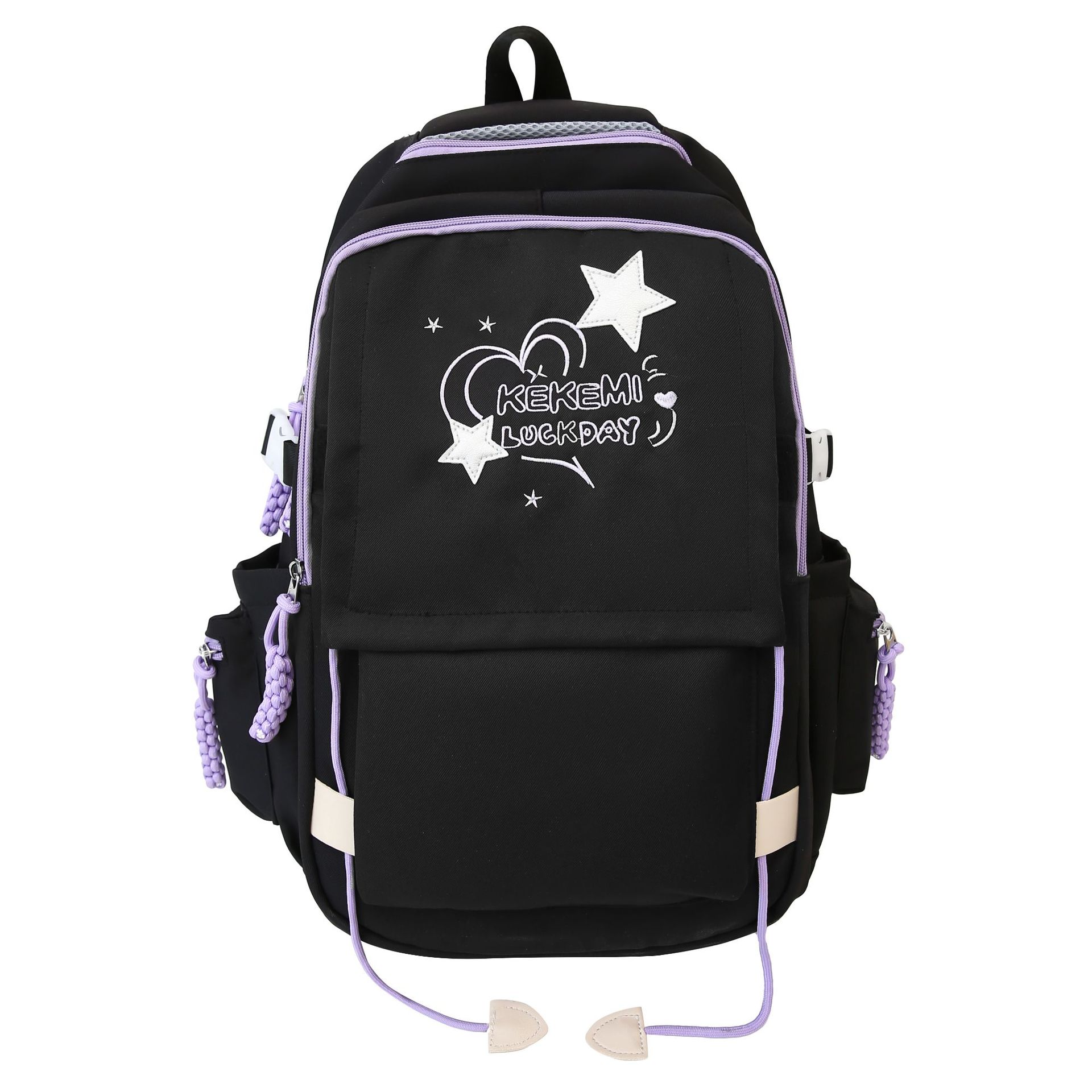 A Japanese-style sweet and cool girl's schoolbag with a high level of appearance, a Korean-style ins school-style backpack with embroidered letters from primary school students Item Picture