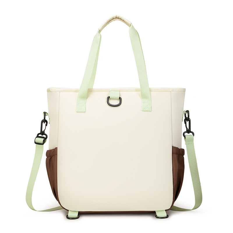 Single-shoulder crossbody backpack, large-capacity tutorial bag, hand-held schoolbag, cute tutorial bag for primary school students and hand-held junior high school students Specification drawing
