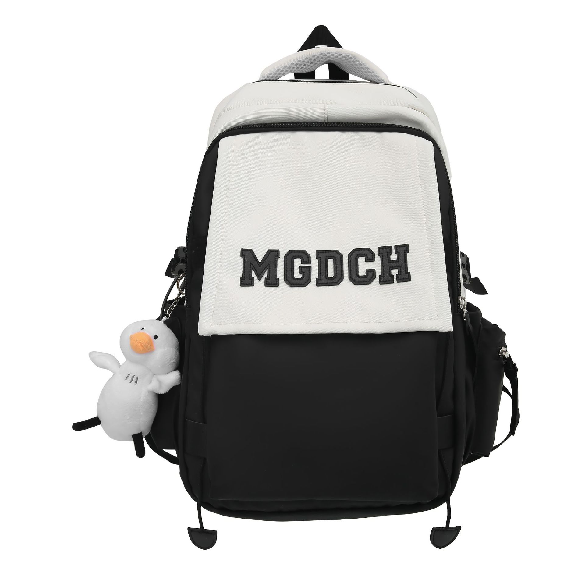 A male student with a high level of appearance, a college student couple, a casual travel backpack with large capacity, a multi-compartment backpack for middle school students, and a female student Item Picture