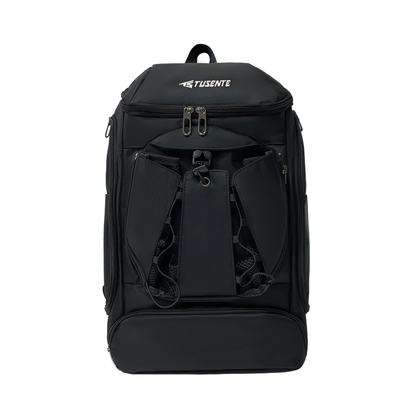 New trendy sports backpack for men, large-capacity outdoor travel backpack, independent shoe compartment, basketball and football training bag Item Picture