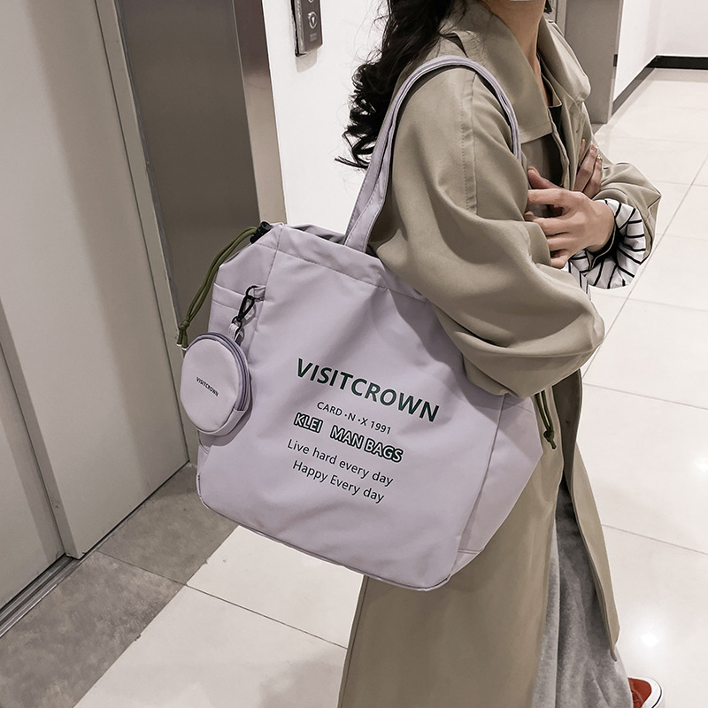 2024 New summer large-capacity bag, a laid-back commuting style for women, a versatile best friend single-shoulder bag, and a tote bag for work full figure