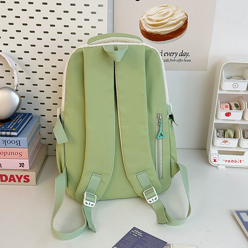 Japanese-style InS-style fresh and clean schoolbag for girls, a cute and transparent backpack for junior and senior high school students, and a casual backpack for them Specification drawing