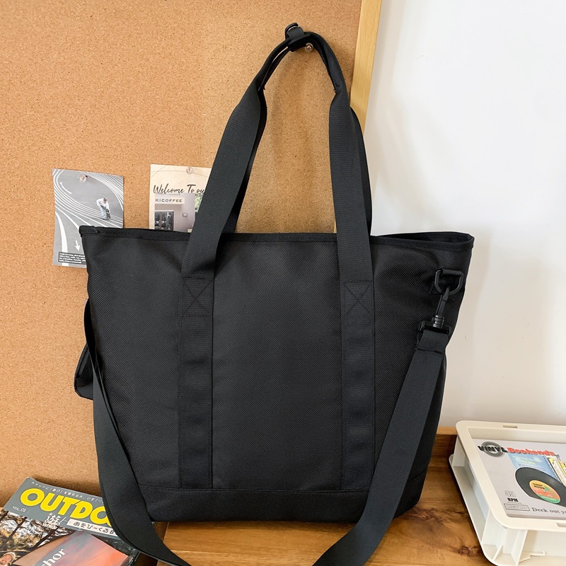 Camouflage large-capacity bag for men, 2024 new commuter tote bag, workwear-style handbag, travel single-shoulder crossbody bag Specification drawing