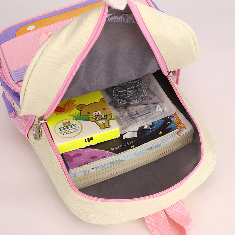A new high-appearancelevel, sweet and cute schoolbag for primary school students in grades 1 to 3, with a large capacity for casual, light and commuting Application Scenario