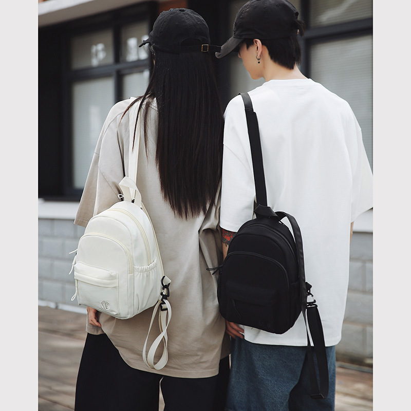 A new high-appearance-level forest-themed fresh and sweet backpack, a casual, simple, lightweight and versatile crossbody bag for high school and junior high school students full figure