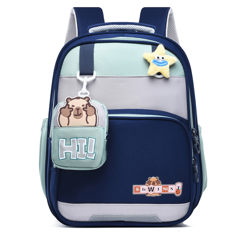 Cute cartoon schoolbags for boys and girls in kindergartens. Lightweight, water-repellent and transparent backpacks for girls and children aged 3-6 Item Picture