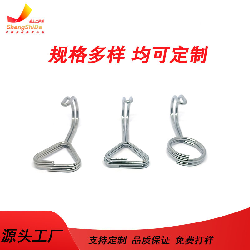 Supply stainless steel triangular hooks, multi-purpose binding straps, rope hooks, load-bearing hooks, elastic luggage hooks, and high-elasticity hooks for electric vehicles details Picture