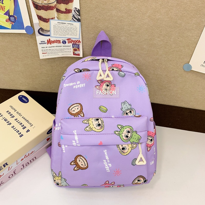 New cartoon and anime backpacks for children, schoolbags, large-capacity backpacks for primary school students, and cute bags for junior high school students and girls details Picture