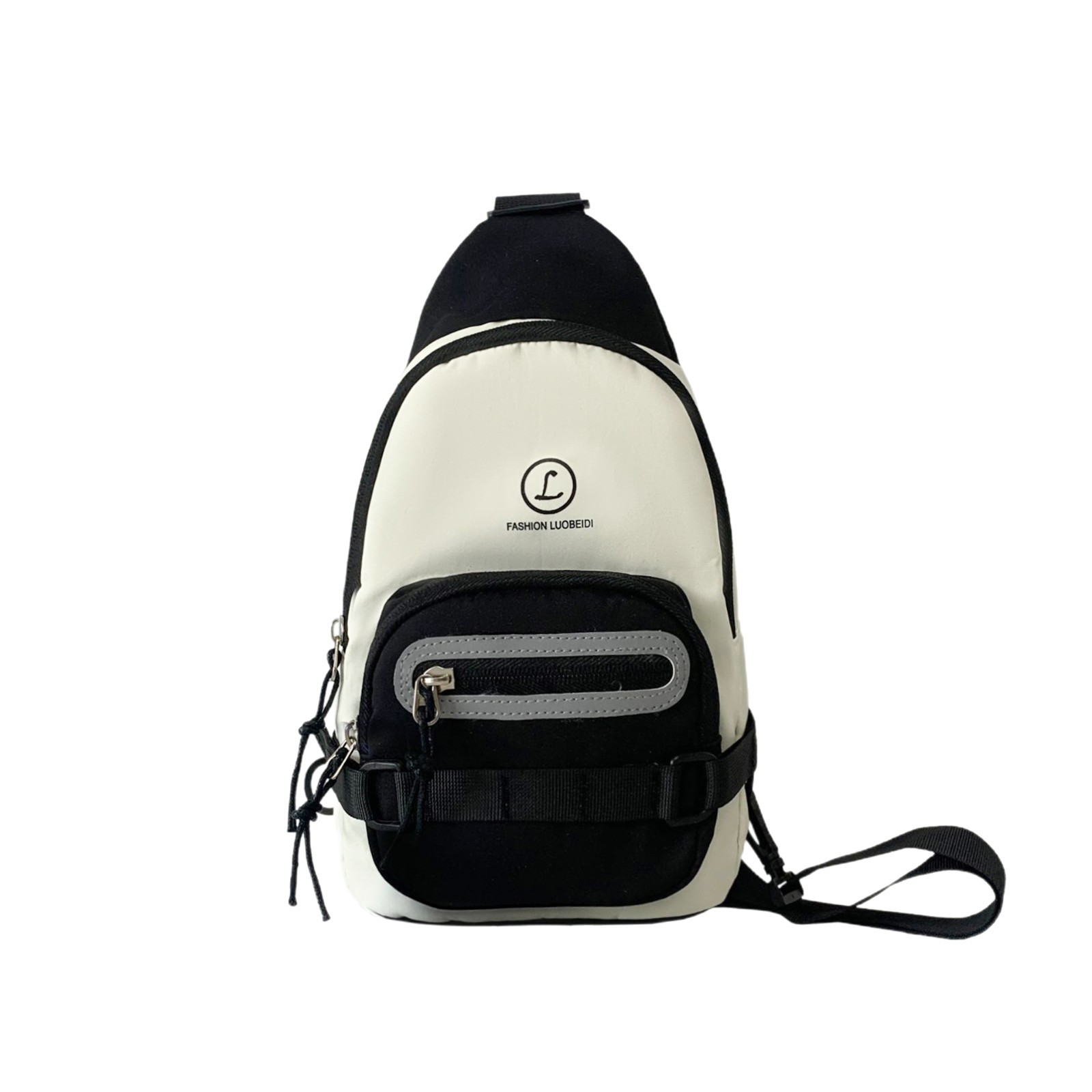 A new stylish and trendy small backpack for men, a simple and lightweight chest bag, and a versatile crossbody bag for casual travel Item Picture