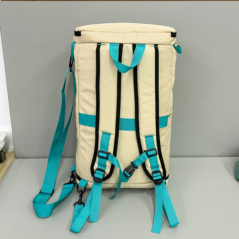 New large-capacity trendy brand versatile, multi-purpose, multi-pocket travel backpack for women, cool and simple drawstring tote bag Specification drawing