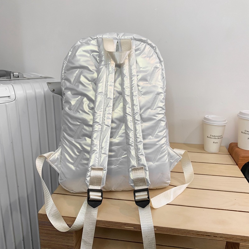 The 2025 new travel backpack with a high aesthetic level, simple and stylish, casual schoolbag, large capacity, versatile and niche backpack Specification drawing