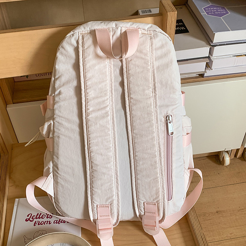 A new high-appearance-level, fresh and sweet 2D girl backpack from Japanese Instagram, a large-capacity backpack for junior and senior high school students Specification drawing