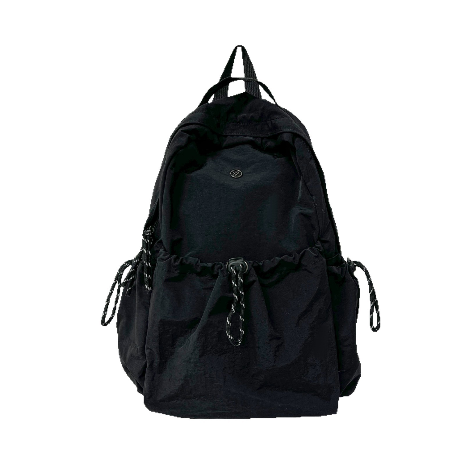 A new, stylish and cool backpack with a high aesthetic level. It is a casual, simple, lightweight and large-capacity backpack for high school and junior high school students to commute outdoors Item Picture