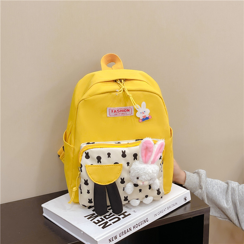 Wholesale of 2024 new Korean style fashionable and sweet student backpacks and cute cartoon boys' and girls' bags for kindergartens details Picture