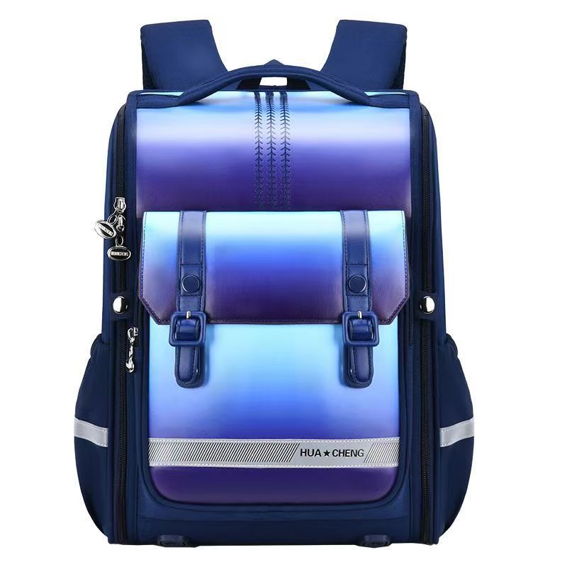 Primary school schoolbag, children's backpack, boys and girls, grades one, two, three to six, boys' back support, large capacity, waterproof Item Picture