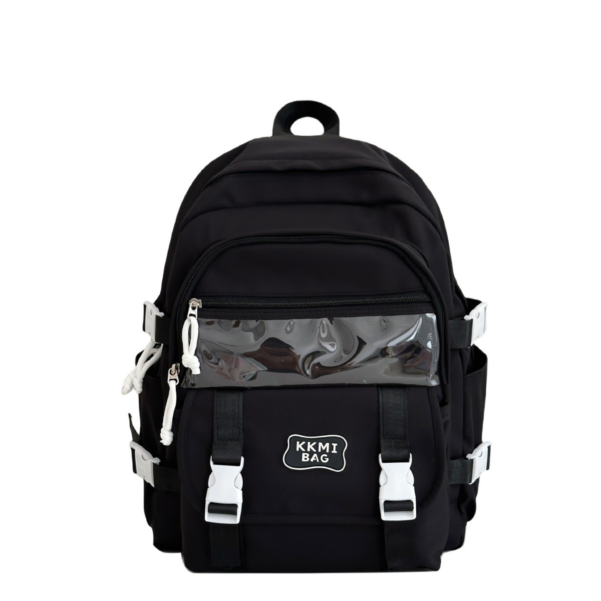 A new Korean-style ins backpack with a high level of appearance, fresh and sweet candy color, and a lightweight and large-capacity backpack for junior and senior high school students Item Picture