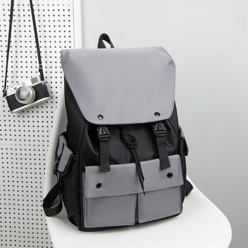 Unisex backpacks, fashionable and trendy, large-capacity student schoolbags, casual travel bags, business commuting computer bags Specification drawing