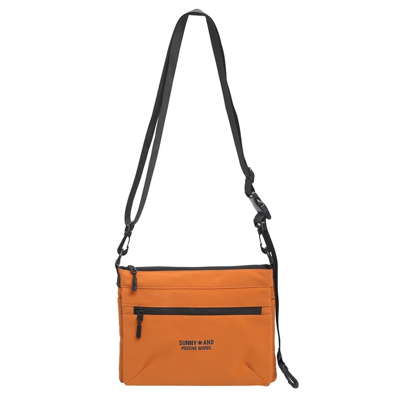 New trendy outdoor sports crossbody bag, men's Instagram simple single-shoulder small backpack, cool and versatile couple single-shoulder bag Item Picture