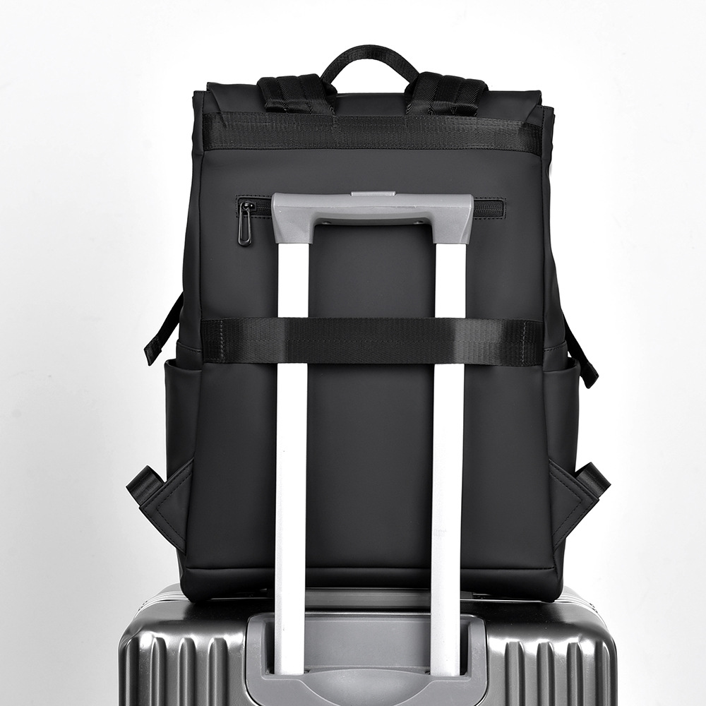 New men's casual business computer bag backpack, men's large-capacity travel backpack, lightweight commuting backpack Specification drawing