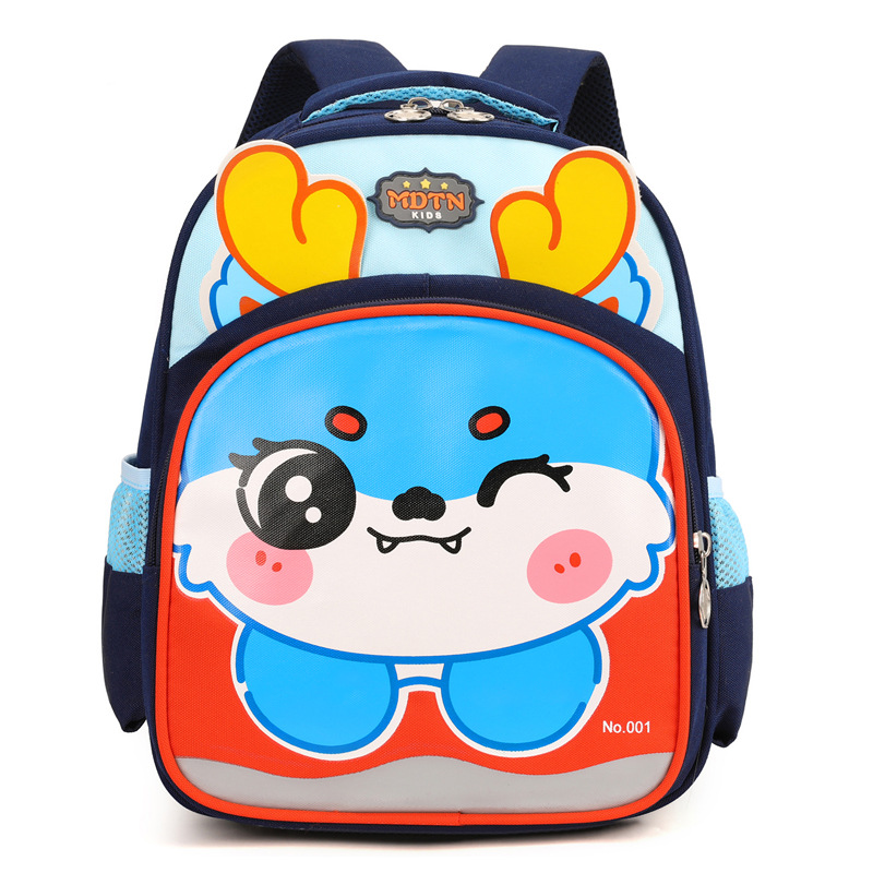 A new cute cartoon small schoolbag for girls in grades 1-6, featuring a color-matched lightweight commuting backpack with a large capacity Item Picture