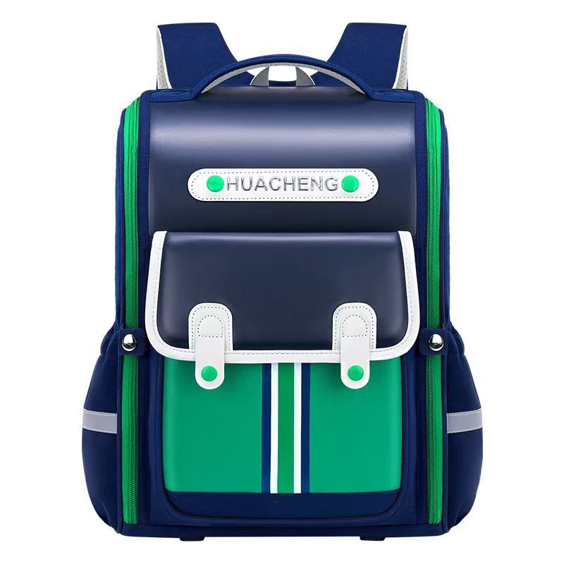 Wholesale of primary school schoolbags, children's lightweight backpacks, large-capacity one-piece backpacks, British-style schoolbags for boys and girls Item Picture
