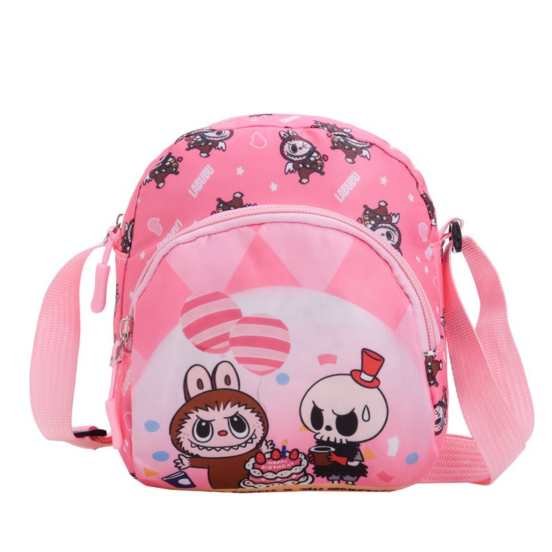 New children's bags 2025: Fashionable cartoon coin purse for boys and girls, cute and casual crossbody bag, simple single-shoulder style Item Picture