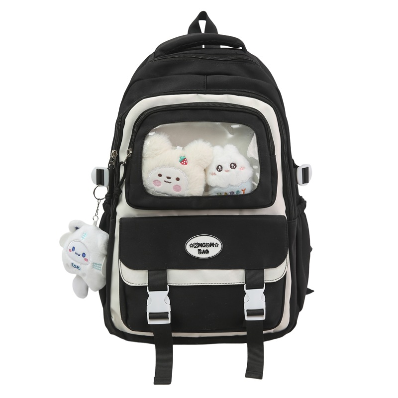 A new Japanese Instagram bag with a high level of appearance, fresh and sweet school style, and a lightweight, large-capacity backpack for girls Item Picture