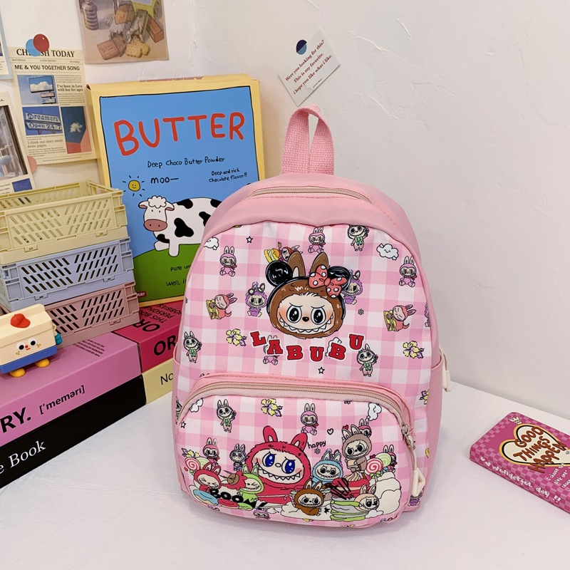 2024 New lightweight and large-capacity children's schoolbag, cute cartoon backpack for boys and girls, and stylish backpack for kindergartens details Picture