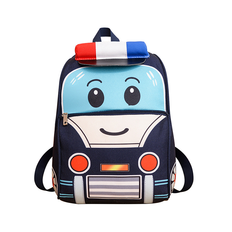 The new children's schoolbag is a cute cartoon backpack for boys and kindergarten babies. It's also a lightweight backpack for girls Item Picture