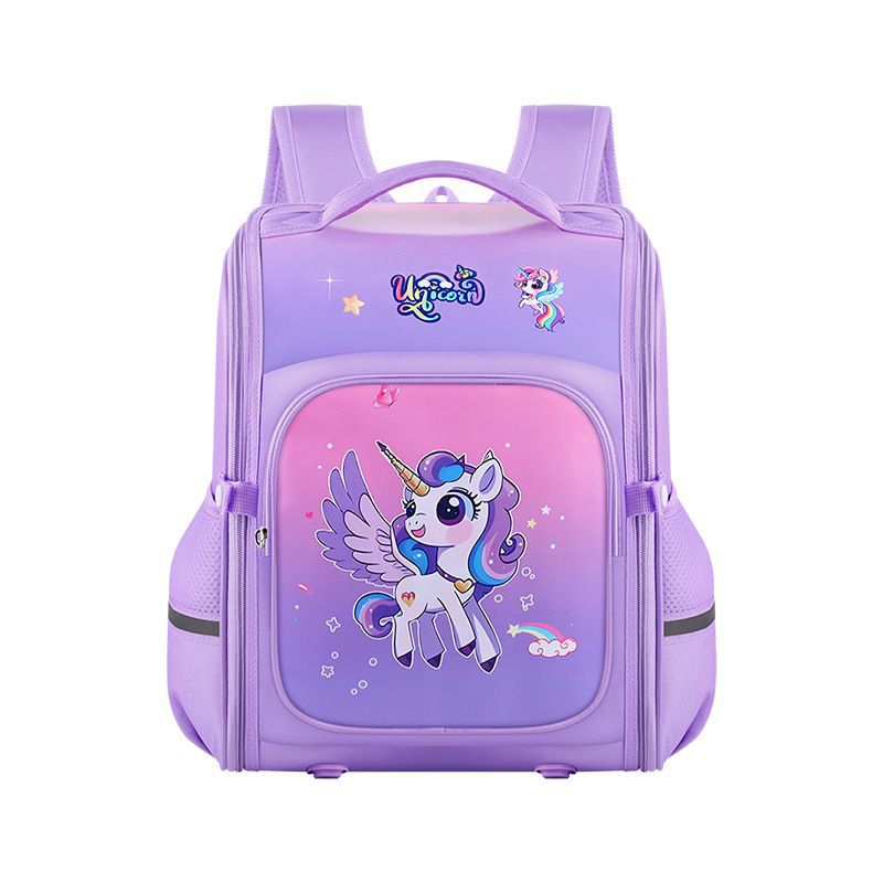 Kulomi Primary School Girls' Schoolbags for grades 1, 2, 3, 4, 6, 6 3D hard shell children's schoolbags for reducing burden wholesale Item Picture