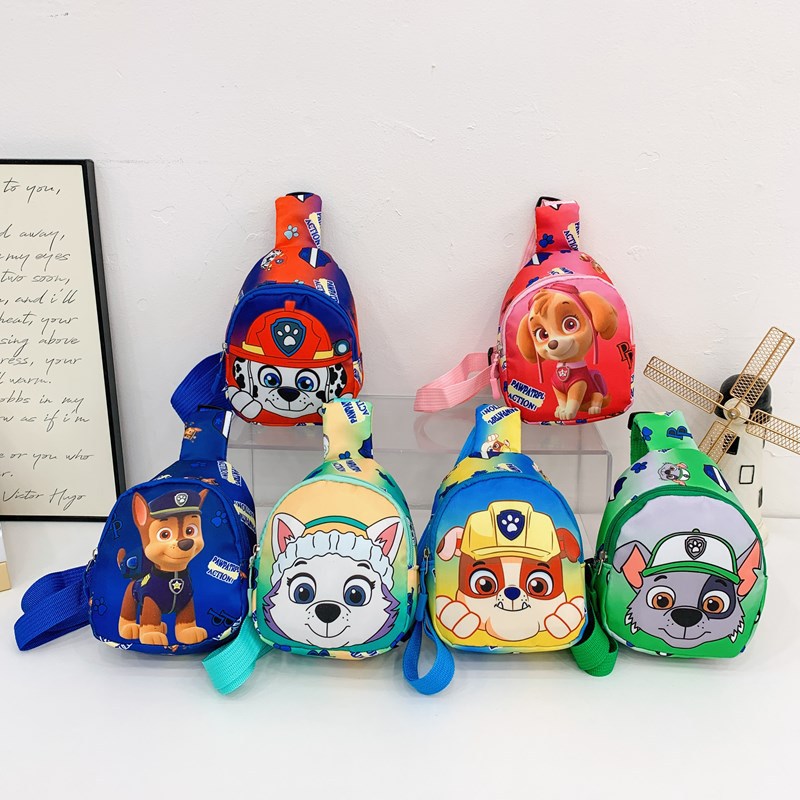 2025 New children's bag ins Korean version spring and summer cartoon boys' and girls' light and fashionable crossbody bag for going out full figure