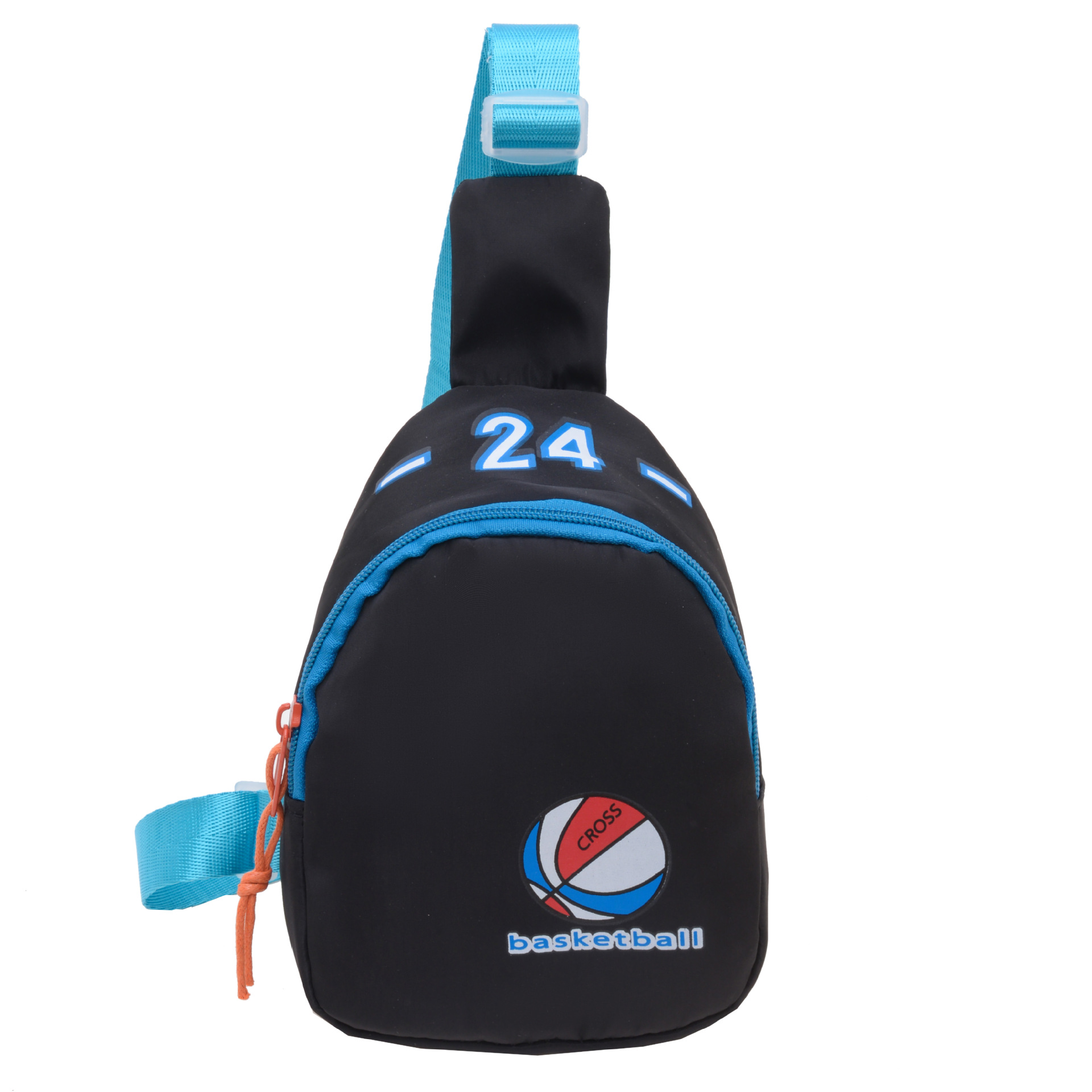 Sports boys' and girls' bags, children's crossbody bags, cool little boys' coin purses, small chest bags for snacks when going out Item Picture